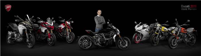 Ducati 2016 bikes unveiled